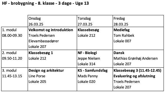Uge 13